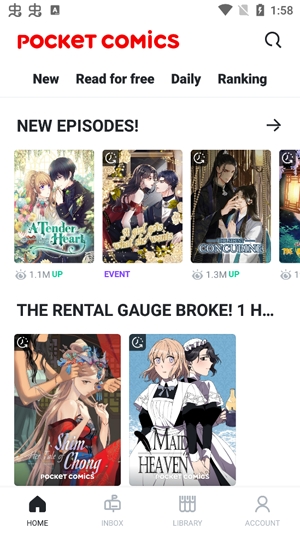 Pocket comics app官方版