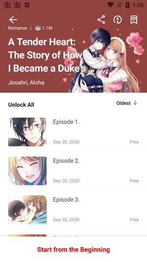 Pocket comics app官方版