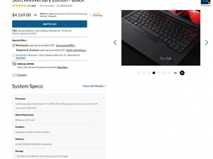 联想网站展示基于第十代ThinkPad X1 Carbon打造的30周年纪念版
