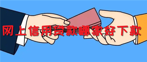 网上信用贷款哪家好下款？