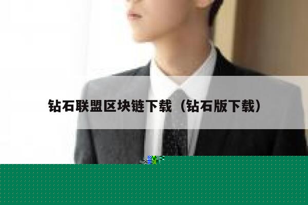 钻石联盟区块链下载（钻石版下载） 第1张