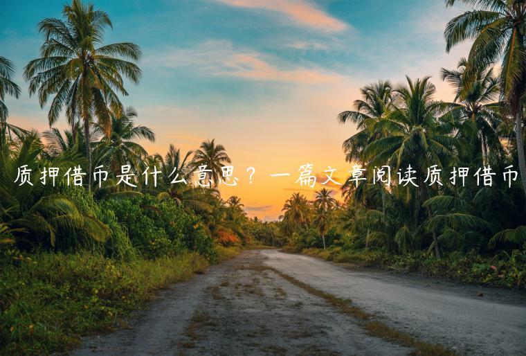 质押借币是什么意思？一篇文章阅读质押借币