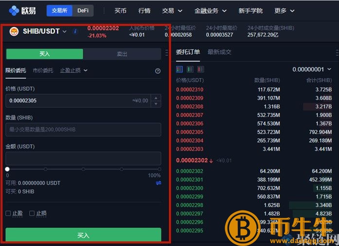 柴犬币怎么买入和交易？shib/柴犬币买入交易教程