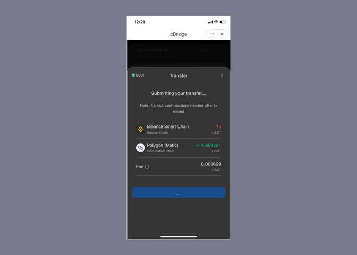 如何在imToken钱包使用cBridge跨链桥?cBridge资产跨链操作步骤教程-第3张图片-欧意下载