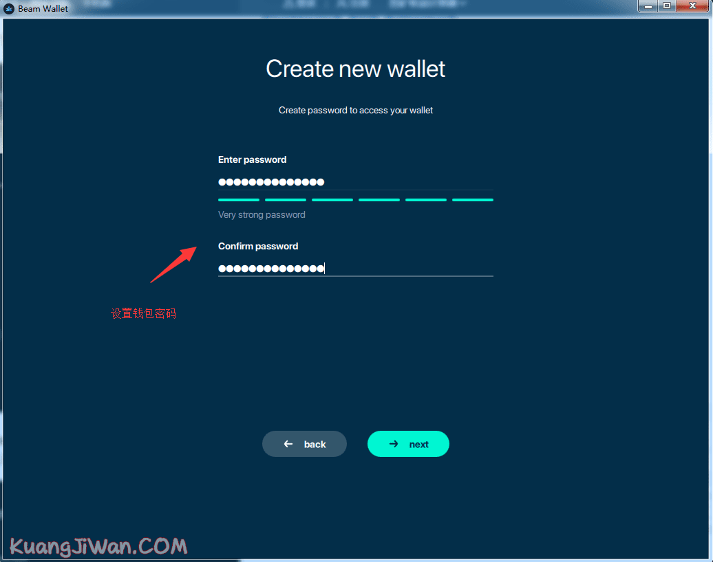 BEAM Wallet怎么使用？BEAM钱包使用图文教程-第6张图片-欧意下载