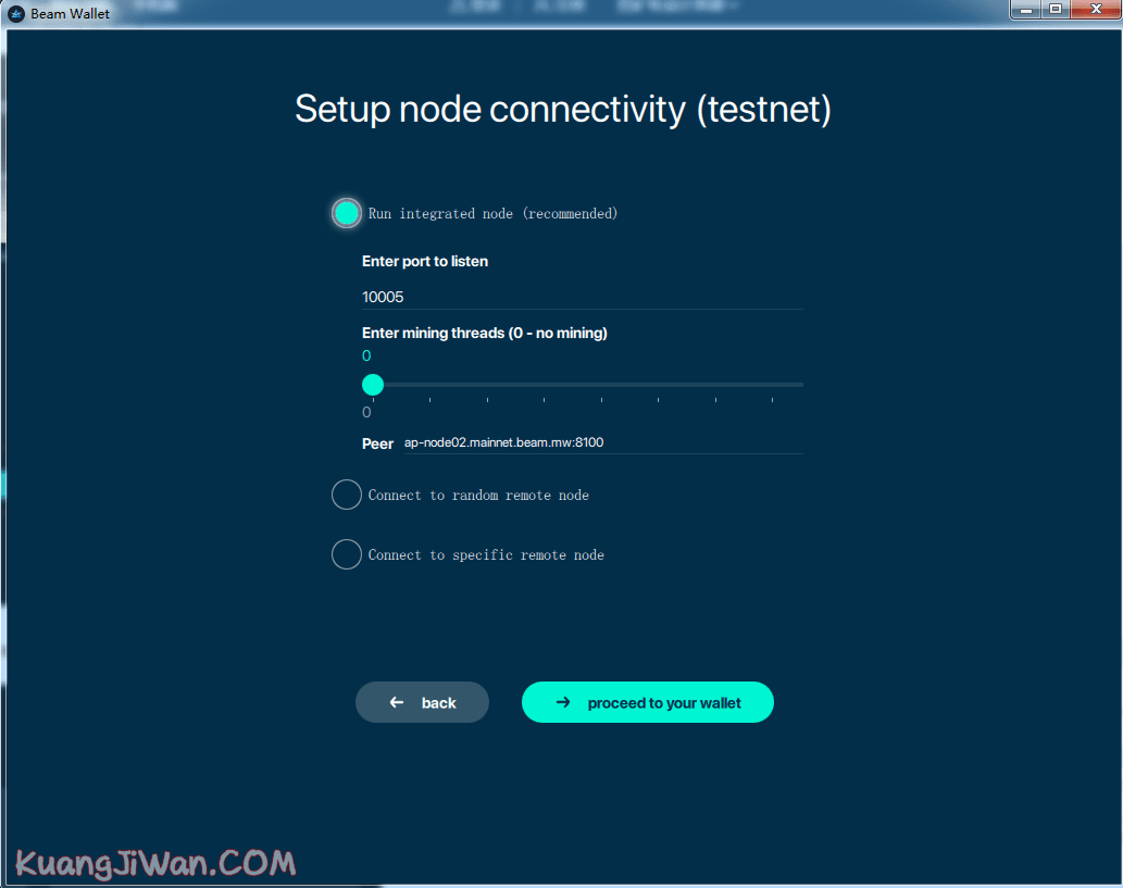 BEAM Wallet怎么使用？BEAM钱包使用图文教程-第7张图片-欧意下载