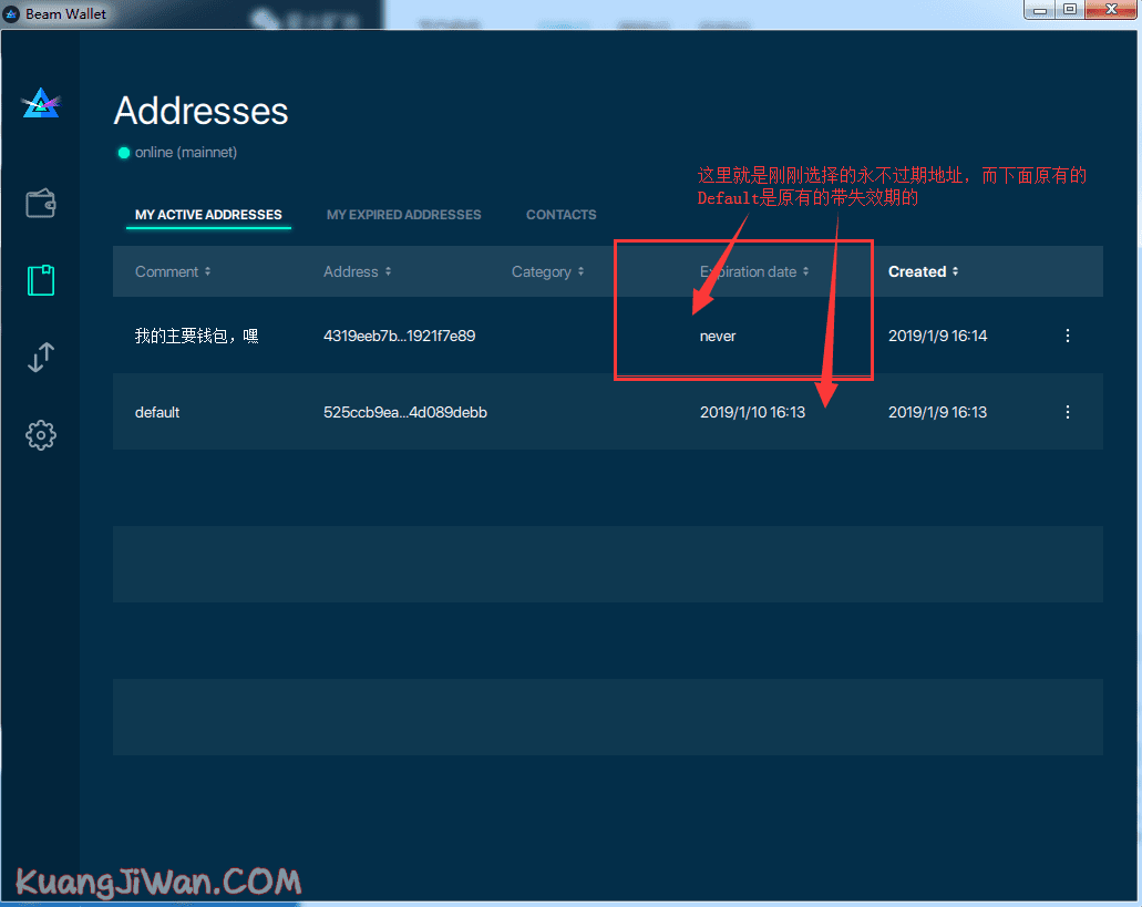 BEAM Wallet怎么使用？BEAM钱包使用图文教程-第10张图片-欧意下载