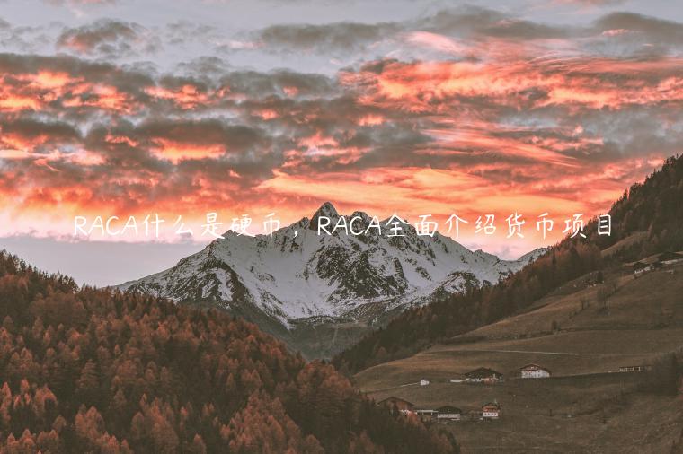RACA什么是硬币，RACA全面介绍货币项目-第1张图片-欧意下载