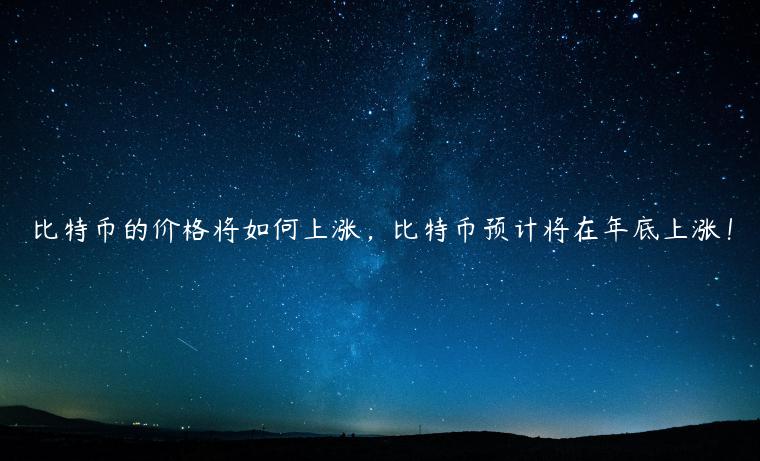 比特币的价格将如何上涨，比特币预计将在年底上涨！-第1张图片-欧意下载