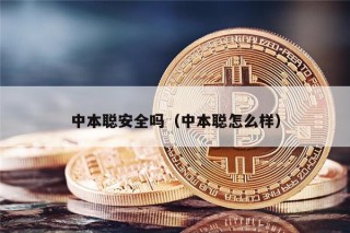 中本聪安全吗（中本聪怎么样）
